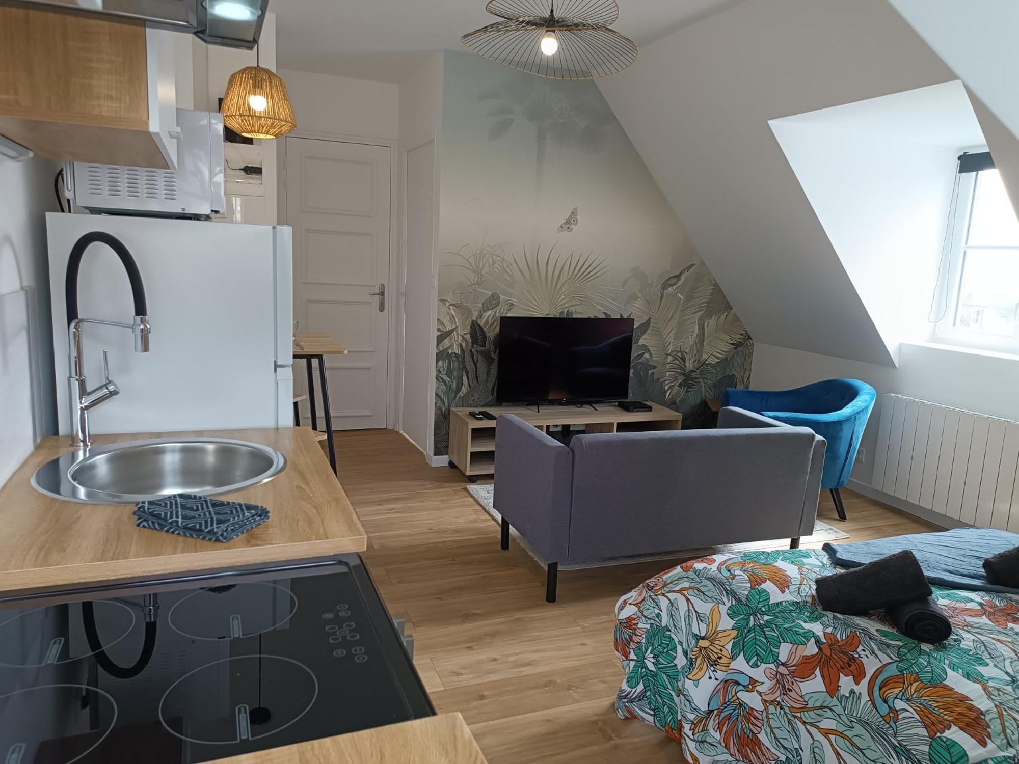 Elegant Studio ~Hyper Centre~ Coutances Exterior foto